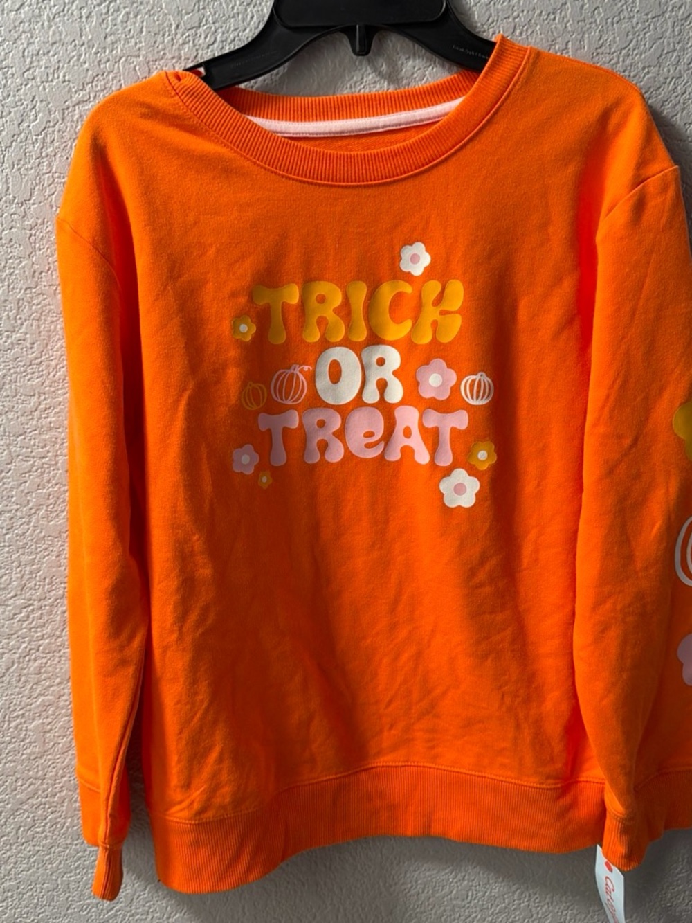 Target Orange Kids' Trick or Treat Pullover Sweatshirt